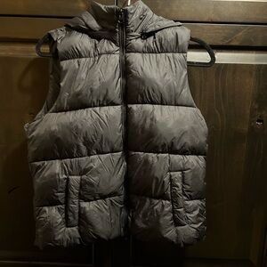 Dip Black Puffer Vest